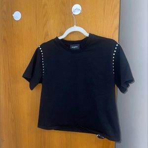 The kooples barely worn black shirt